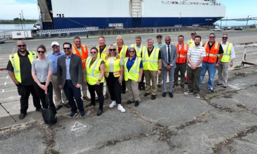 A group portrait of Amport's Anticoch team