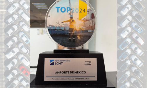 A photo of trophy for Amports de Mexico from LCMT